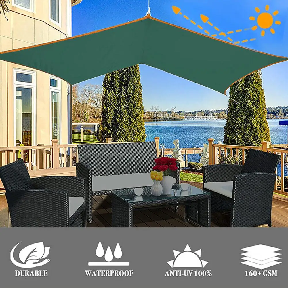 

Waterproof Outdoor Tent Shade Sunshade Uv Resistant Oxford Cloth Outdoor Camping Tourist Beach Sun Shelter