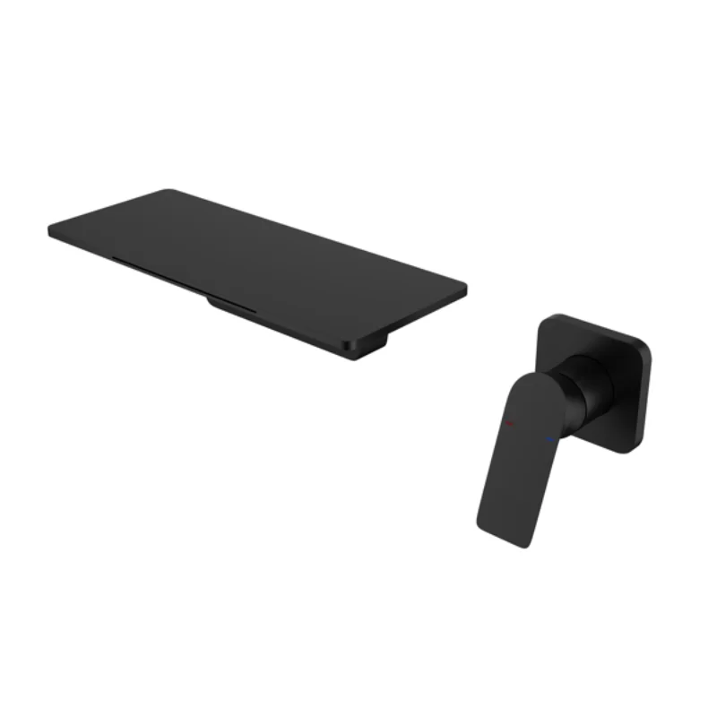 

Wall Mounted Bathroom Waterfall Faucet[US Stock]