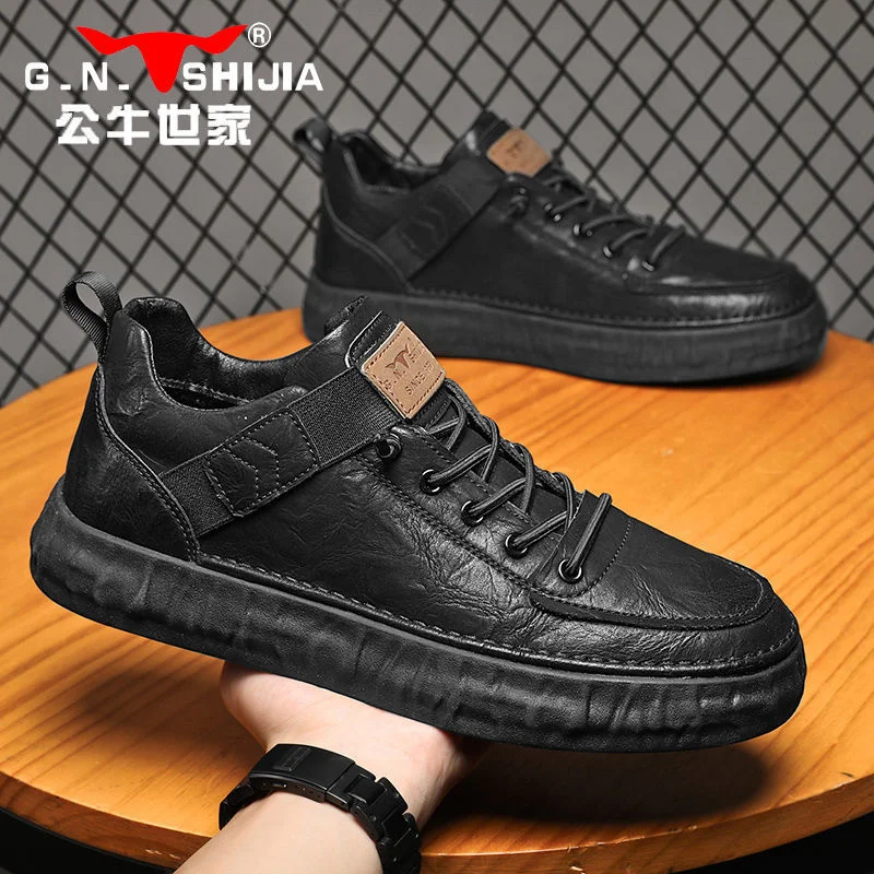 

High quality Winter Martin Boots 2023 New Men's English Style Casual High top Board Shoes Fashion Middle duty
