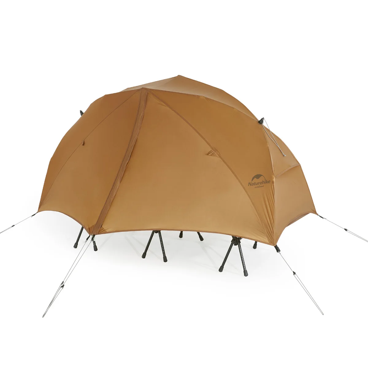 Pаспродажа Палатка Naturehike 20D нейлоновая, компактная Водонепроницаемая уличная палатка для альпинизма, отдыха на открытом воздухе, быстрая установка, 1P