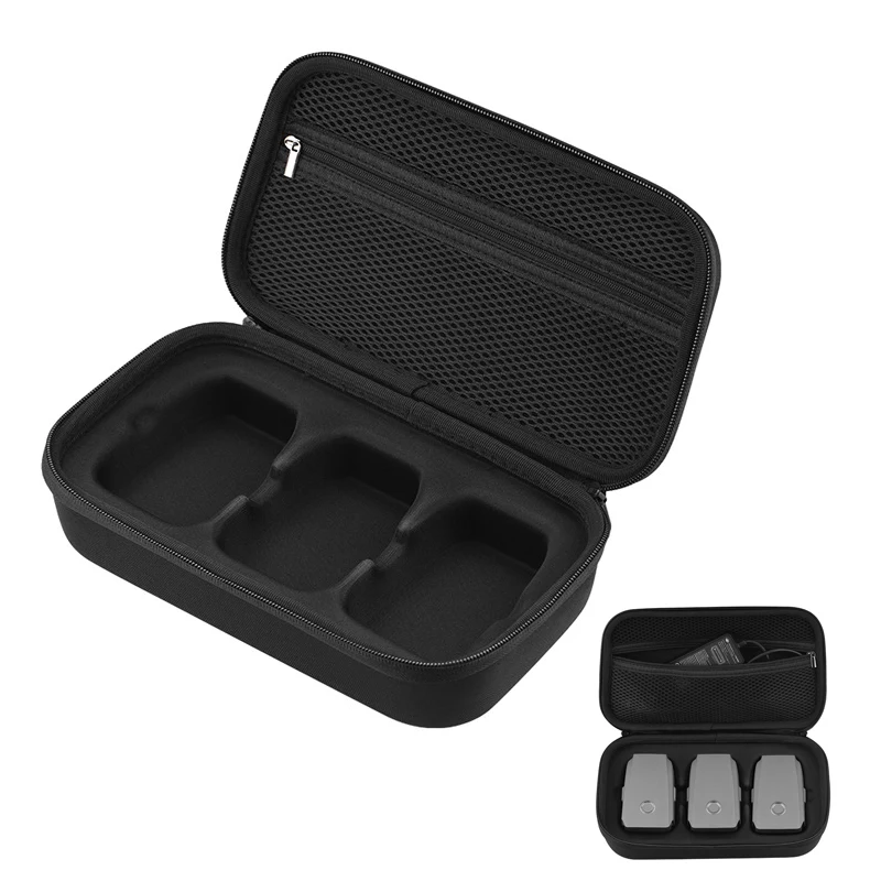 

Сумка для хранения аккумуляторов дрона для DJI Mavic 2 Pro / Zoom чехол для аккумулятора противоударный защитный чехол может вмещать 3 аккумулятора