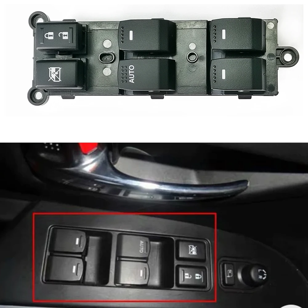 

Подходит для Suzuki Vitara S-Cross SX4 Alivio Ciaz 2015, левый передний водитель, главный переключатель управления стеклоподъемником, кнопка