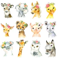 gatyztory 5d diamond painting kits full drill animals diamond embroidery sale rabbit deer pictures of rhinestones decor for home