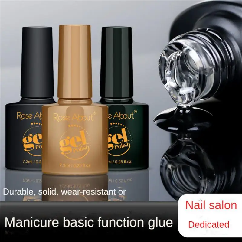 

Gel Nail Polish 7.3ml Nail Salon Nail Art Soak Off Uv Led Gel Diy Nails Nail Supplies Nail Top Base Coat Professional Manicure
