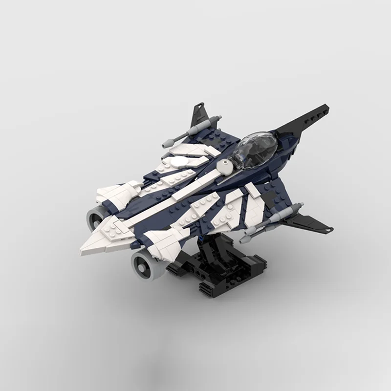 449 деталей MOC Delta 7 Aethersprite Class Star Battle: Коллекционная модель-конструктор для декора комнаты и украшения стола, подарок для взрослых (art.: 3920dbc2575fc) - 3920dbc2575fc