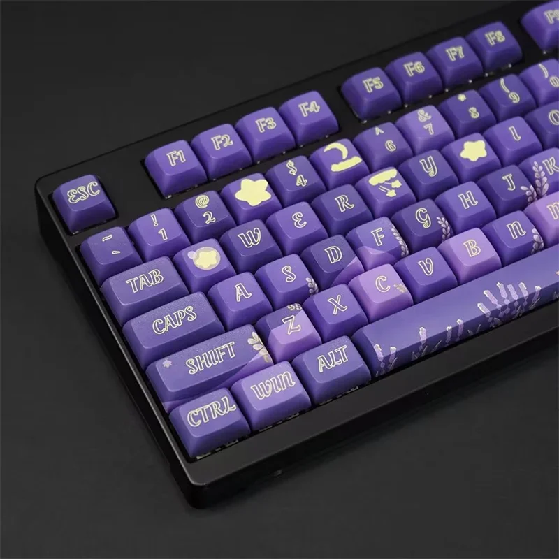 Механическая клавиатура Лавандовый фиолетовый XDA Keycap 127 клавиши