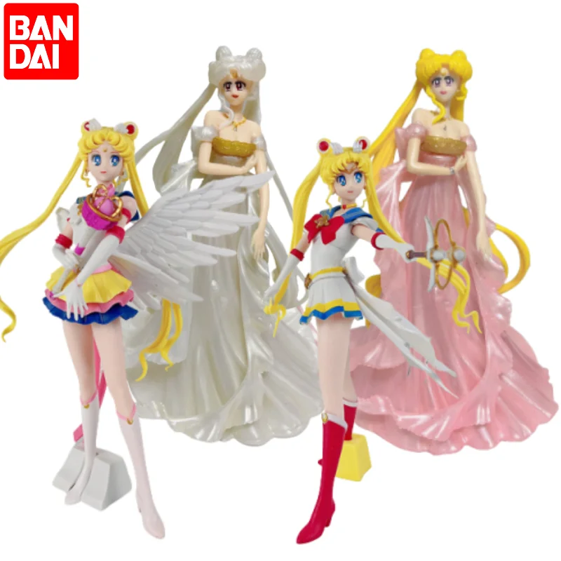 

Фигурка аниме Сейлор Мун Tsukino Usagi, фигурка принцессы спокойствие, периферийная экшн-фигурка, игрушки, украшения для торта, кукла