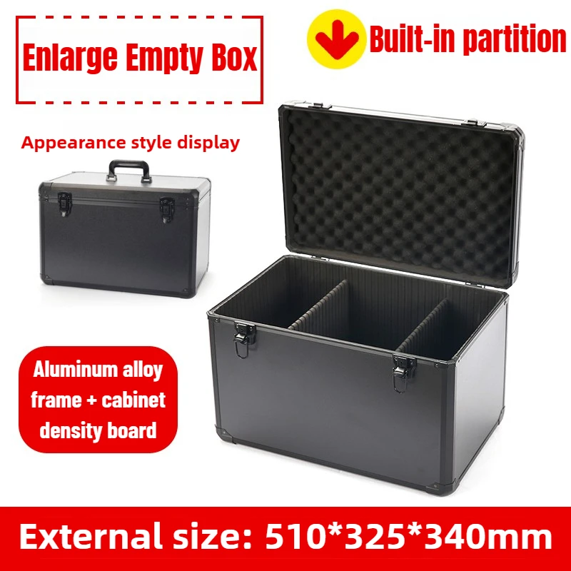 

Многофункциональный чемодан для инструментов, алюминиевый ящик для инструментов, детали, чемодан для инструментов с замком, аксессуары для электрика, органайзер для инструментов, ящик для рабочих