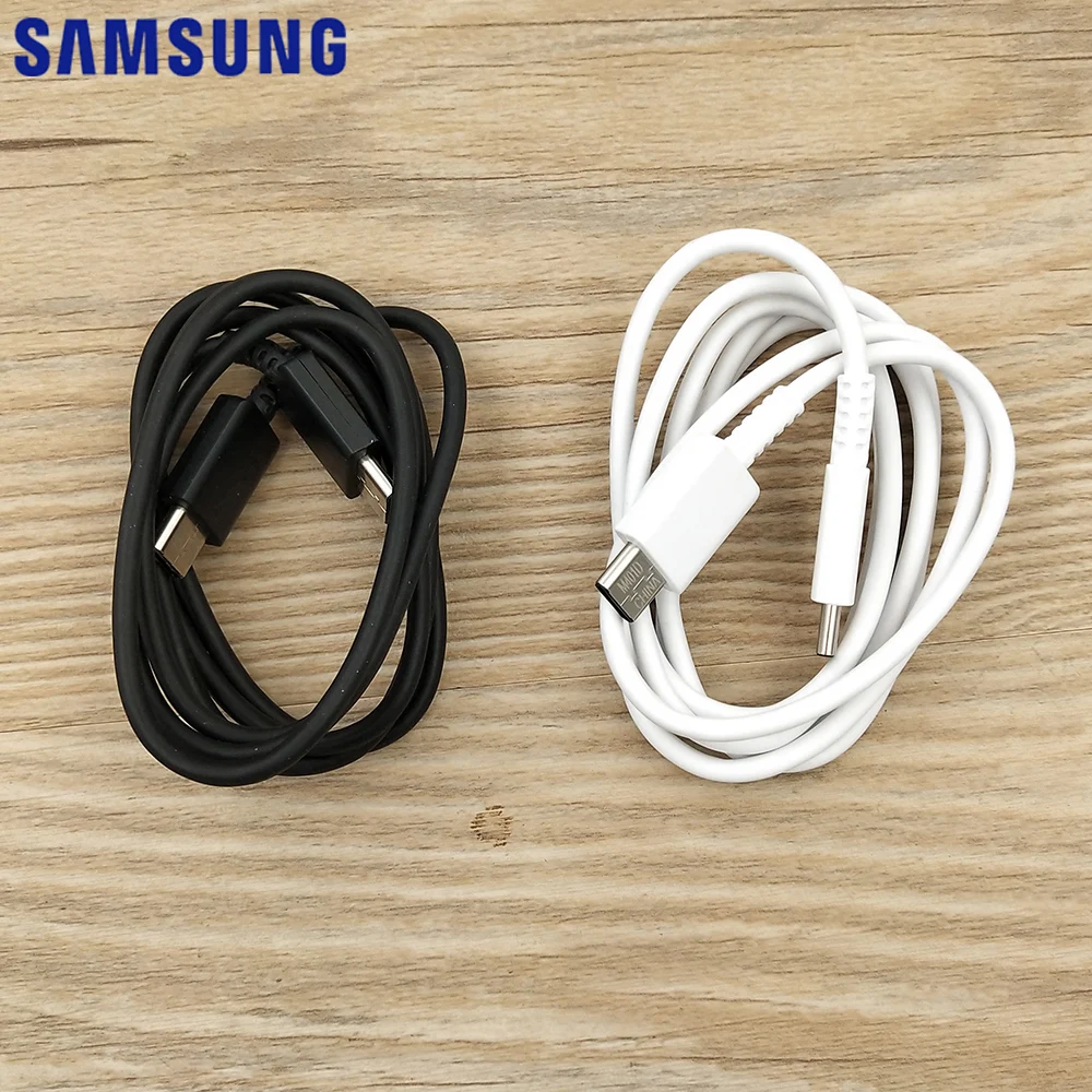 

Original Samsung S23 USB Type C To USB C Cable Galaxy Note 10 Plus 20 S22 Ultra USB 3.2 Fast Charge Dual Type C Cord For A54 M53