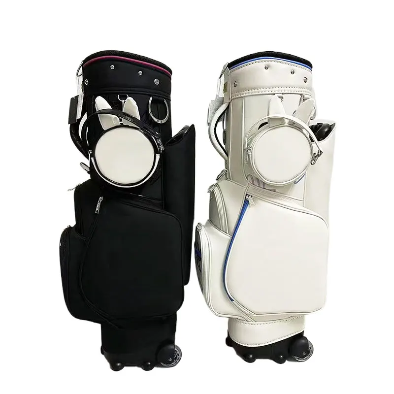 Профессиональные сумки-подставки для гольфа стандартные водонепроницаемые пу