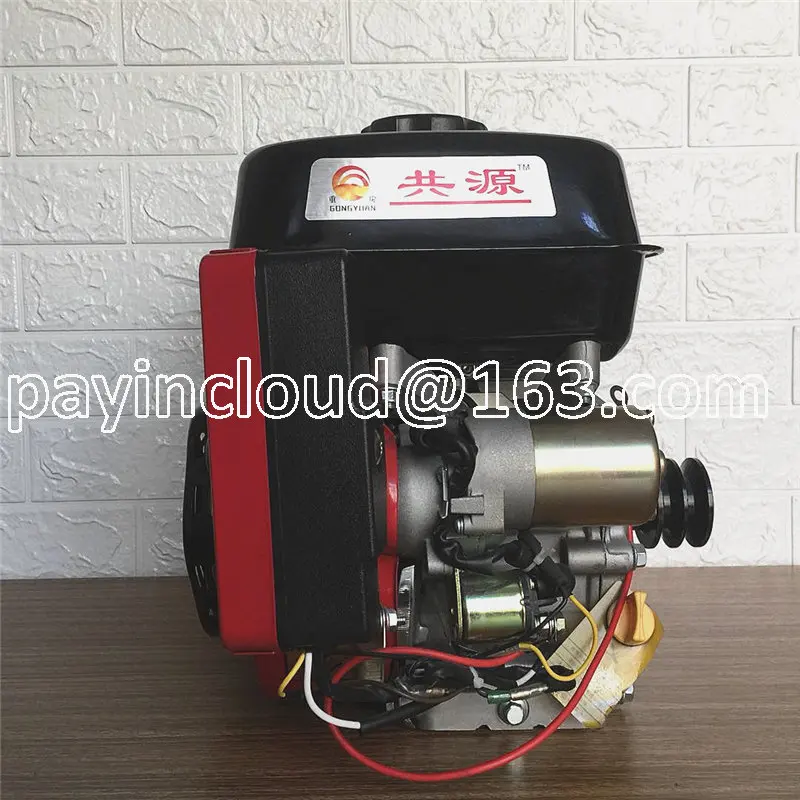 

Gasoline Engine 170 F Engine Electric Start of Farm Home Small Single Cylinder Four Stroke Gasoline Engine Air Cooling Power