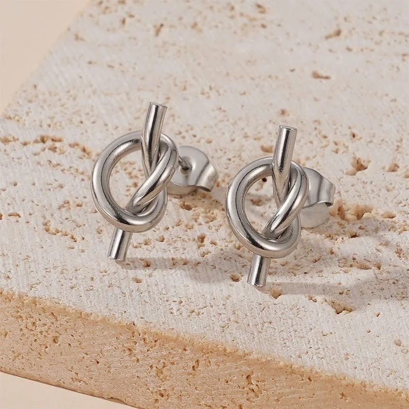 Женские серьги-гвоздики из нержавеющей стали PANGJERY