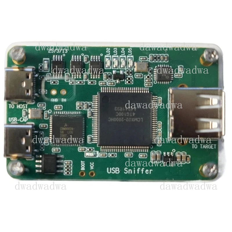 Фото Анализатор протокола USB, USB-сниффер, инструмент для анализа данных USB, совместимый с Wireshark №2