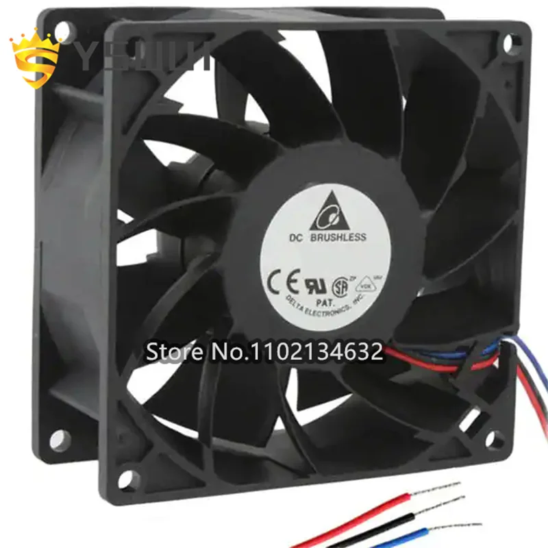 

FFB0912VHE-F00 Original FAN AXIAL 92X38MM 12VDC WIRE