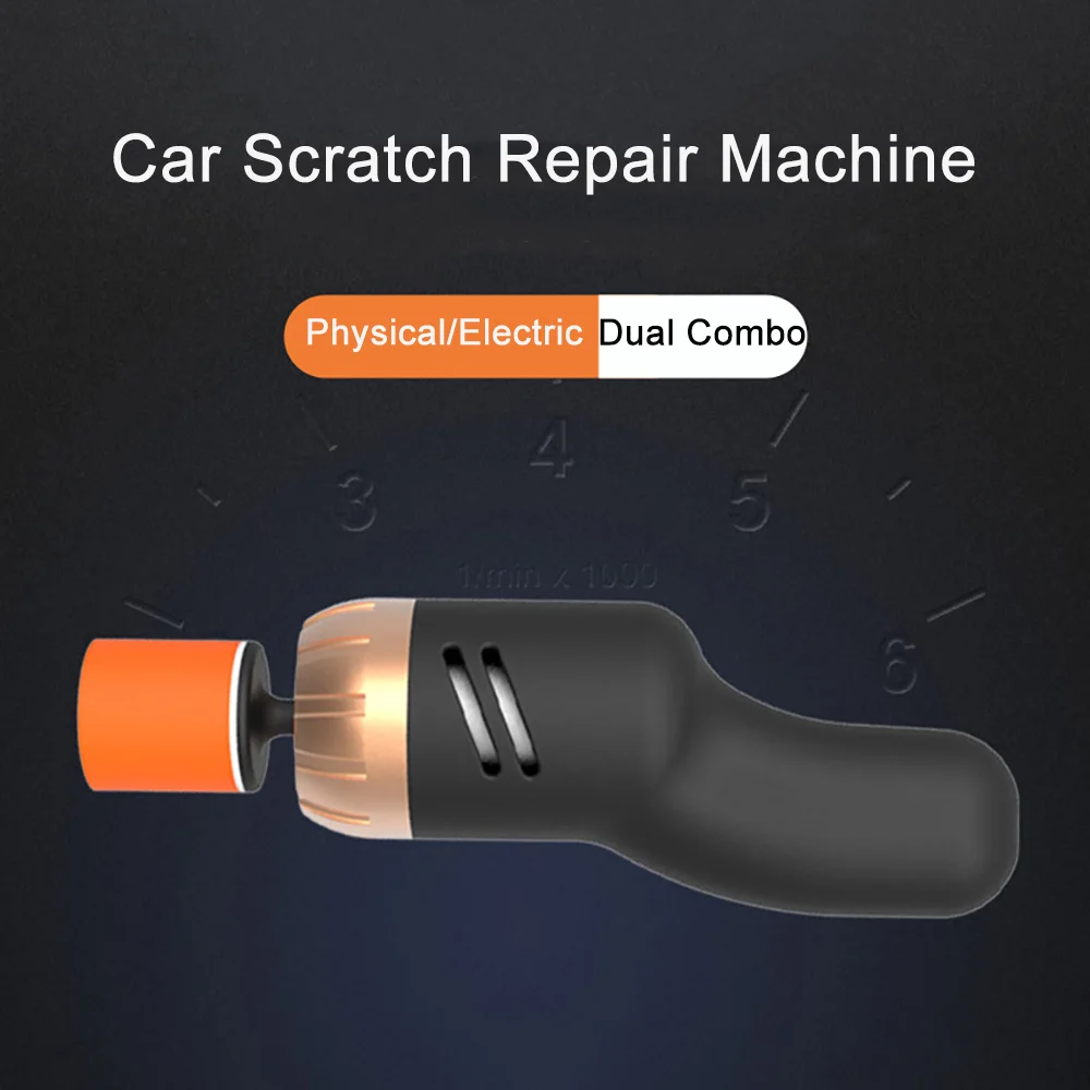 

Mini Car Scratch Remover Polisher Car Automotive Polishing Machine Adjustable Speed Waxing Sanding Machine Mini Electric Beauty