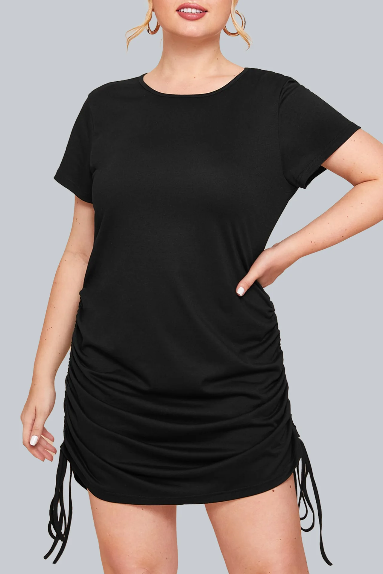 

2022 summer short-sleeved maternity dress new White