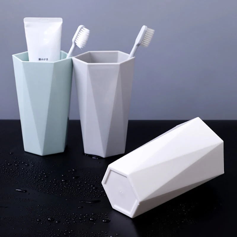 DSiamond Домашняя Чашка Для Зубной Щетки Креативное Пластиковое Стекло Полоскания