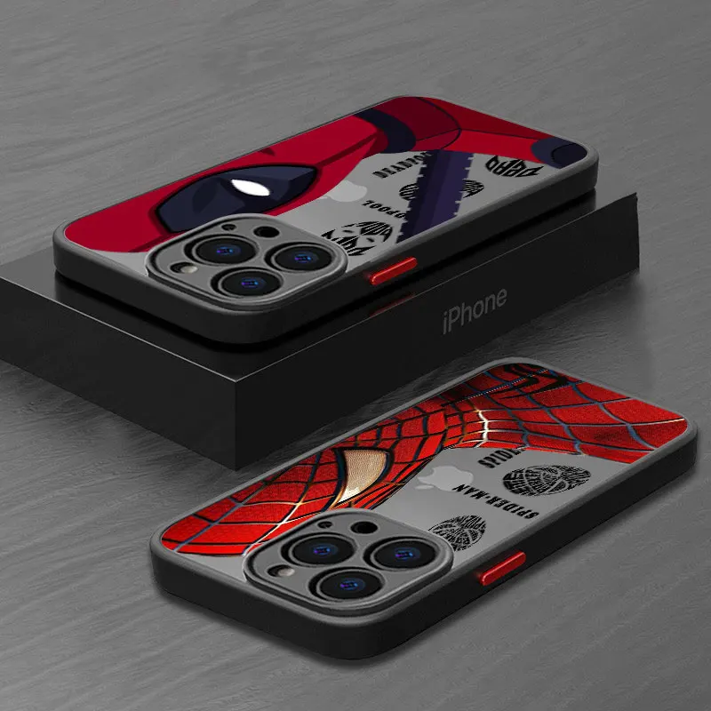 Фото Крутой чехол для телефона с изображением Человека-паука Marvel для Samsung Galaxy A17 A07 A56 A36 A26 A55 A14 A54 A15 A24 A25 A73 A25 A24 4G 5G №3