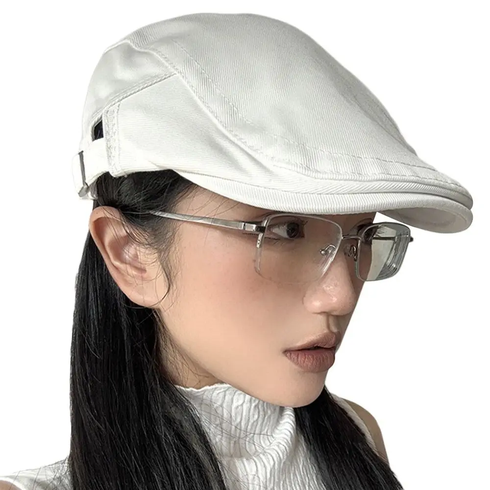 Модные дышащие береты шляпа защита от солнца Регулируемая Кепка плоская кепка