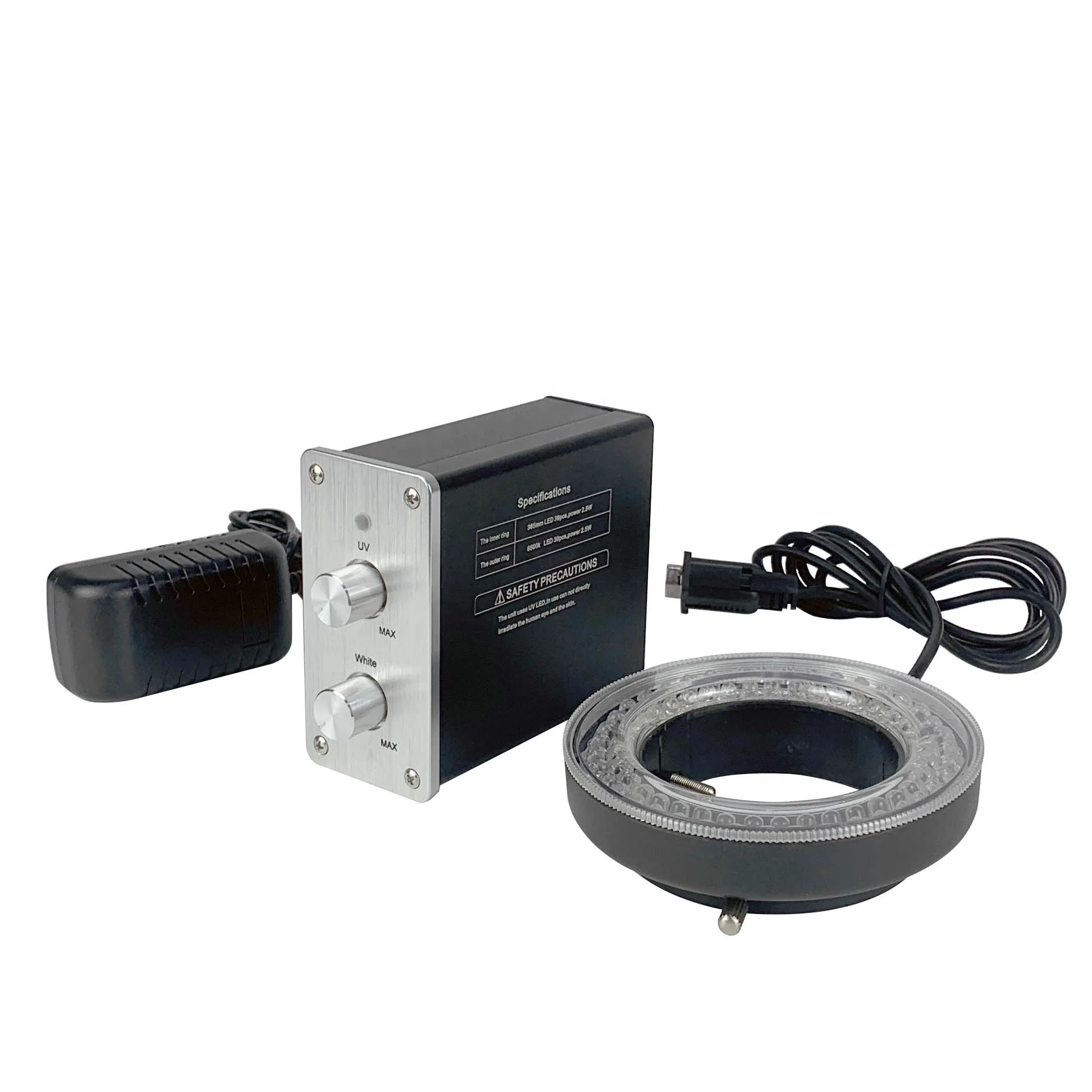 

LED-EUV Daylight-Balanced And Ultraviolet Microscope Light Source