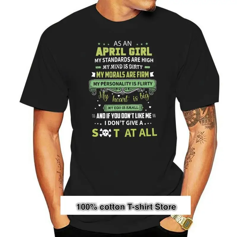 

Camiseta de hombre como chica April, mis estándares son altos y si no te guстан yo, No te di una St en total, camiseta de mujer
