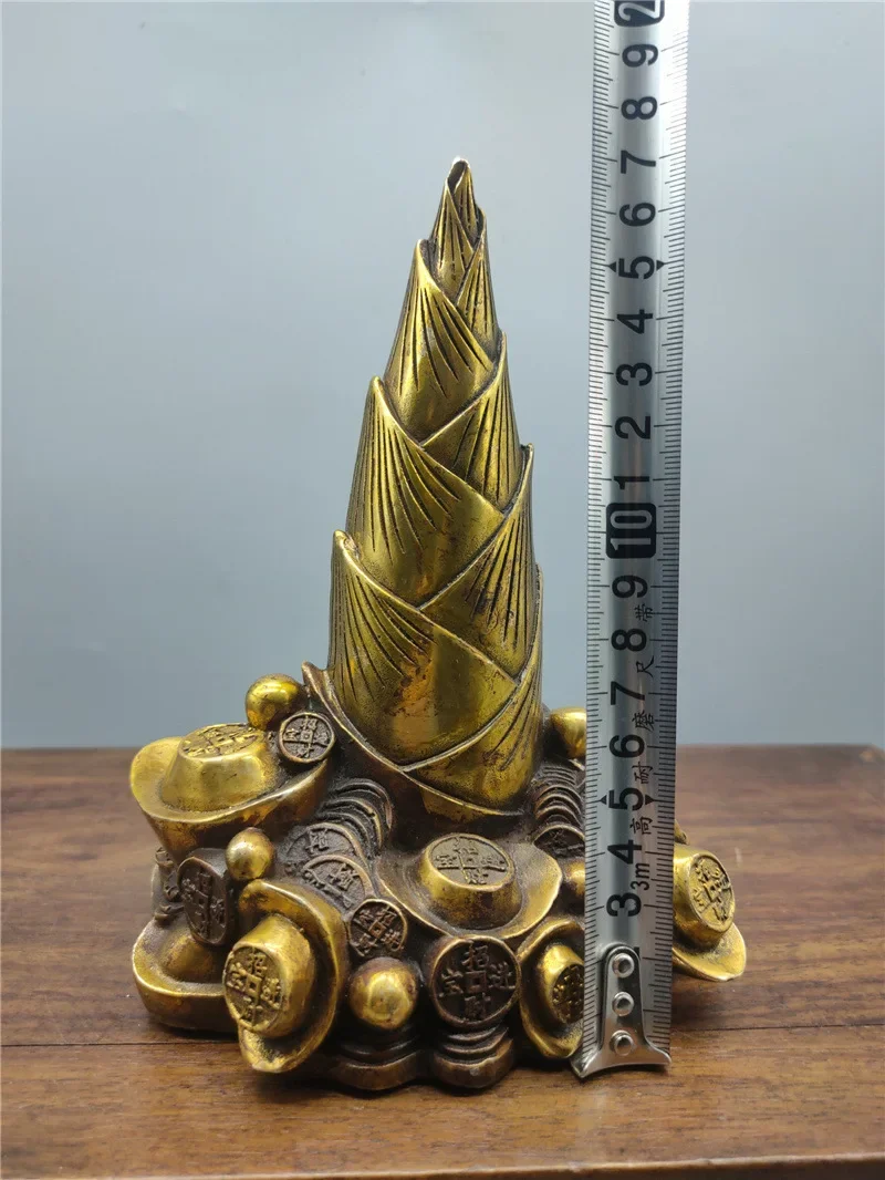 Латунные бамбуковые украшения латунные из побегов бамбука медные слитки бамбук