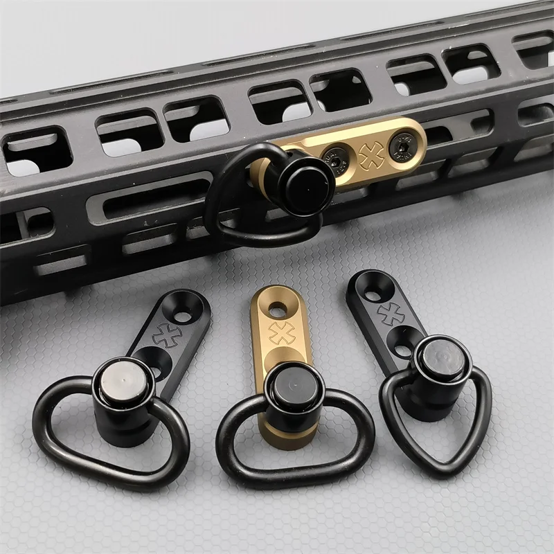 Тактическое поворотное крепление с ЧПУ Novesk QD прямым креплением N4 адаптера для