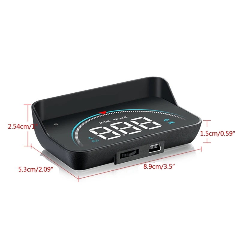 Автомобильный HUD проекционный дисплей автомобильный Стайлинг предупреждение о