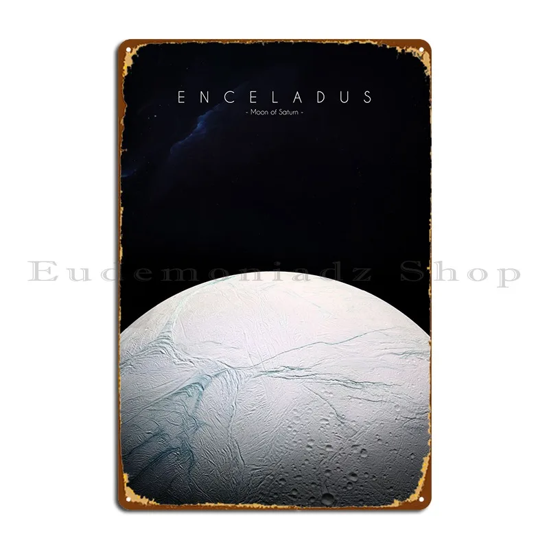 

Enceladus металлический знак плакат домашний паб дизайнерский винтажный кинотеатр оловянный плакат