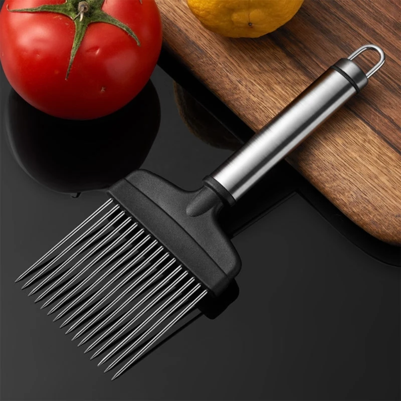 Удобный инструмент для резки лука хорошее качество устройство нарезки стальная