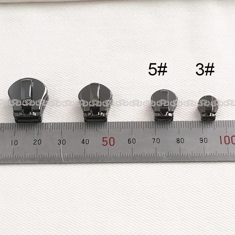25Pcs 3# 5# Eco-friendly Metal Zipper Sliders For Nylon Bag Sewing Head Zip Repair Kit DIY Garment Accessories | Дом и сад