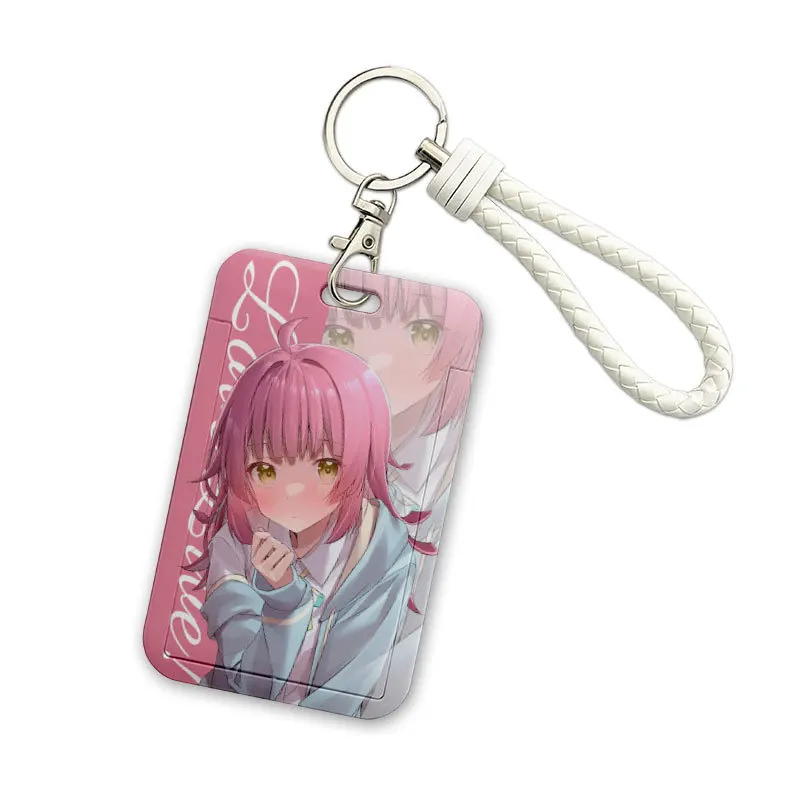 2023 110*70mm Japanese Anime LOVE LIVE Lanyard ID Card Badge Holder with Keychain Keyring Gift No.1-No.27