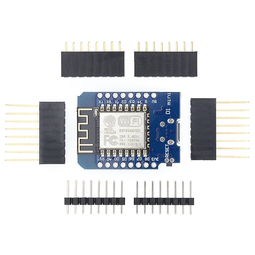 

ESP8266 ESP-12F D1 Mini Pro V3.0 V4.0 WiFi Development Board Micro USB 3.3V Based On ESP-8266EX 11 Digital Pin