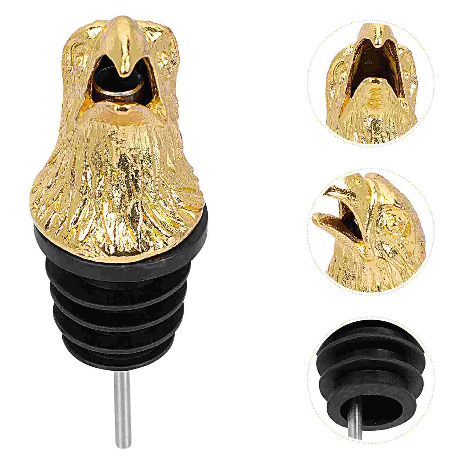 

Pourer Stopper Animal Bottle Head Aerator Spout Eaglechampagne Stoppers Whiskey Decanter Caps Pourers Saver Gift