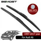 BEMOST лобовое стекло автомобиля стеклоочистителей натуральный каучук для Audi A6 C6 4FC5C7 1997 до 2017 U крюкслайдеркоготьтолчок