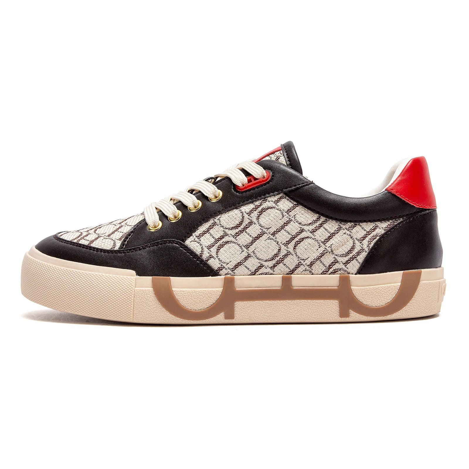 Популярная мужская повседневная обувь кофейная роскошная брендовая на плоской