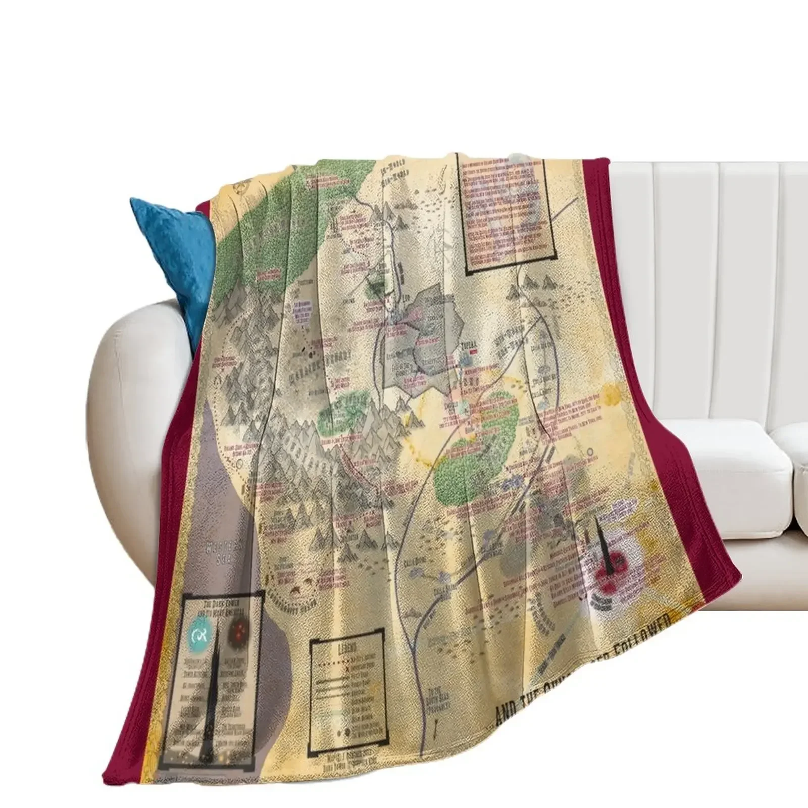 Одеяло Roland's Journey-полная версия одеяла палочки среда для младенцев Декоративные