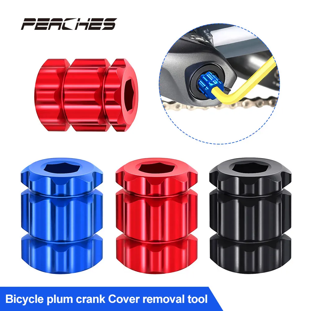 

Алюминиевый инструмент для установки кривошипа велосипеда, для разборки рычага кривошипа, регулирующая крышка инструментов для ремонта велосипеда