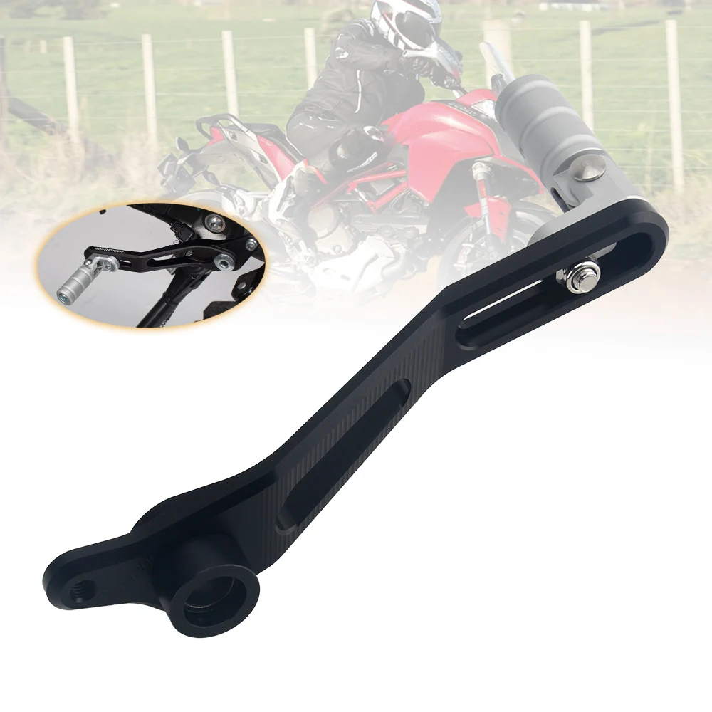 

Motorcycle Adjustable Folding Gear Shifter Shift Pedal Lever For Ducati Multistrada 1200 Enduro 2011 2012 2013 2014 2015-2018