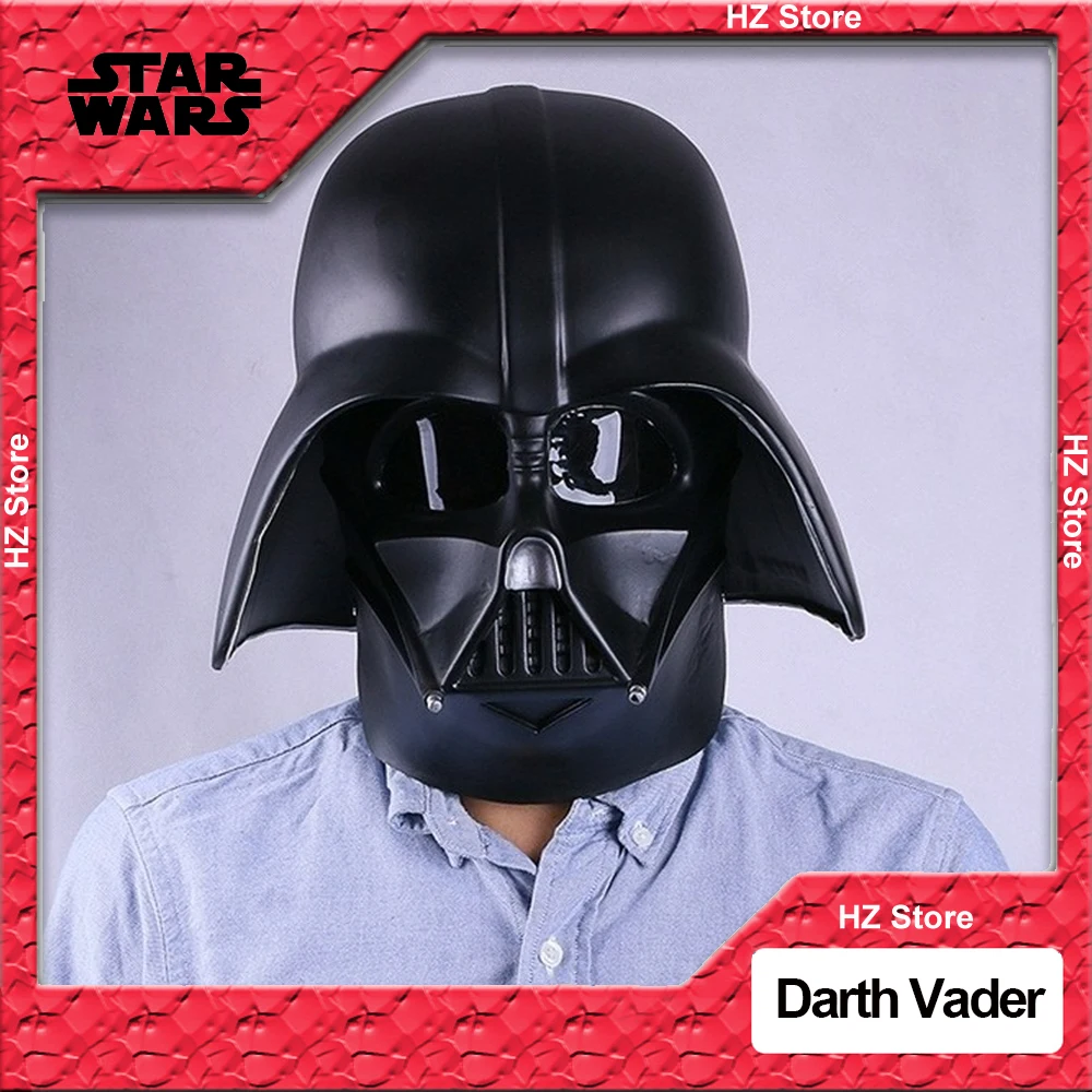 Star Wars Darth Vader Helmet Black Series Full Head Samurai Halloween Cosplay Mask for Collector Birthday Gift