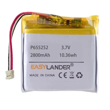 Литий-полимерный аккумулятор 104040 3 7 в 1800 мА · ч литий-ионный для GPS