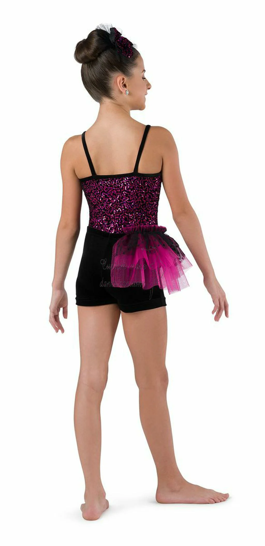 Новинка костюм для профессиональных джазовых танцев платье выступлений