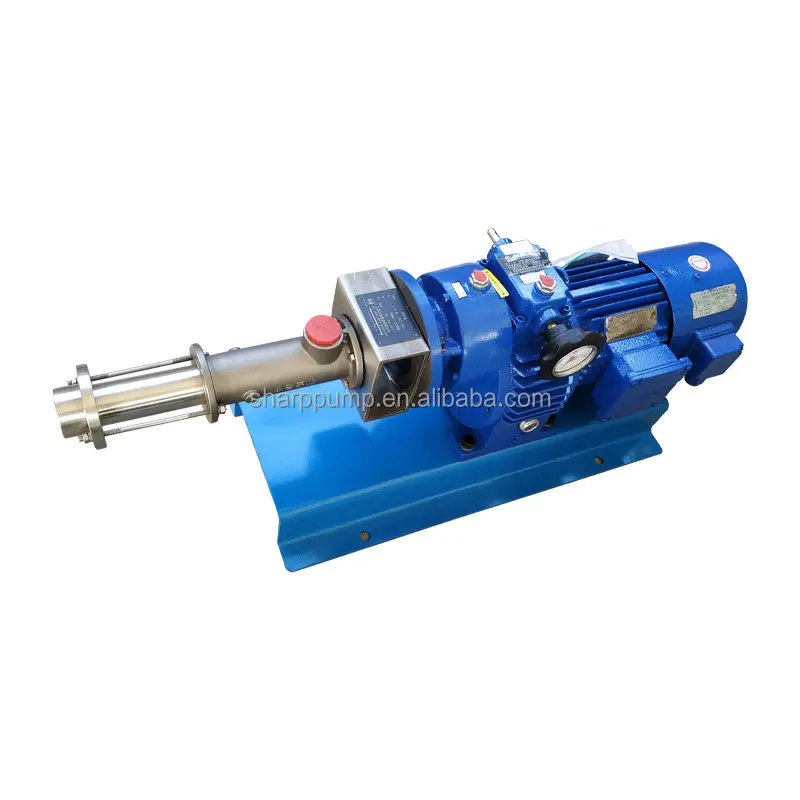 Одновинтовой насос из нержавеющей стали 304/316L для шлака/настора PCP