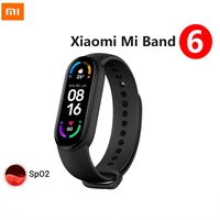 xiaomi mi band 6 smart bracelet 5 color amoled screen miband 6 blood oxygen fitness traker bluetooth waterproof smart band