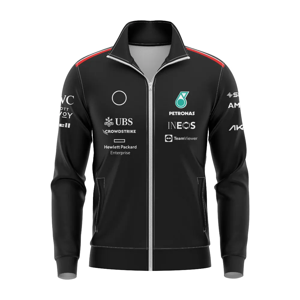 

Formula 1 men's racing jacket, large coat, f1 sports sweatshirt, spring and August 2023