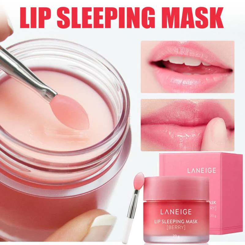 

Original 20g LANEIGE Strawberry Fruit Lip Sleeping Mask Moisturize Nourish Lip Balm Fade Lip Lines Lip Care Korean Cosmetics