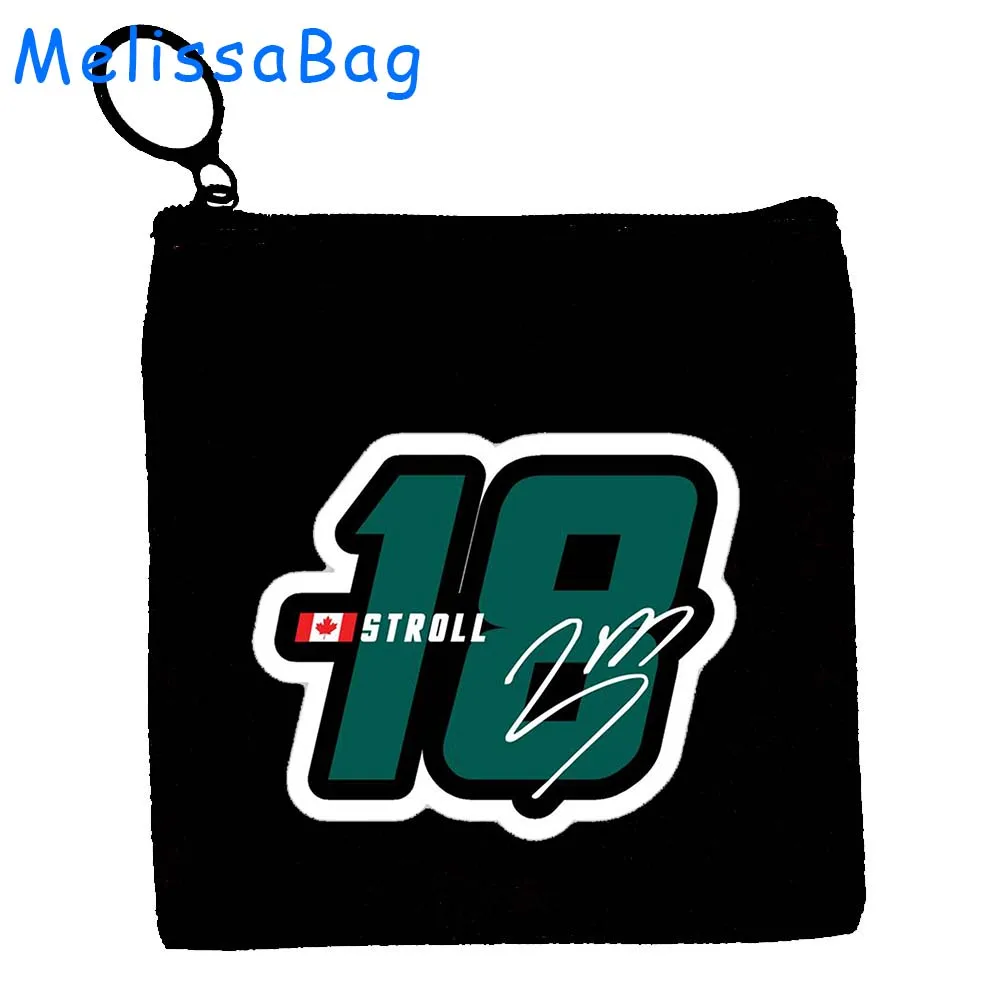 Холщовый кошелек для мелочи F1 Racer с номером и надписью рисование Норрис 4 Фернандо