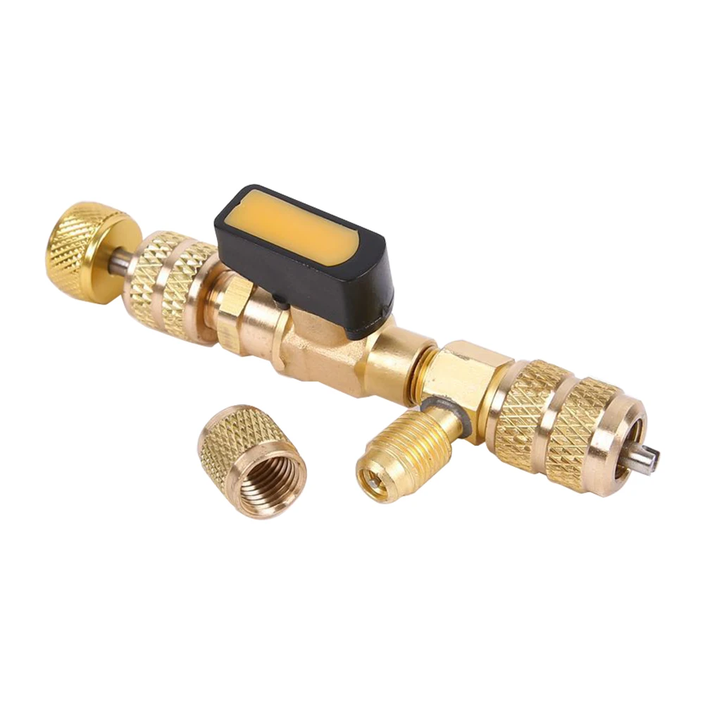 

Инструмент для снятия сердцевины клапана R410A R22, монтажный инструмент с двойным размером порта 1/4 и 5/16 для системы ОВКВ R22 R410A R404A R407C