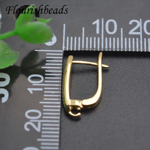 Золотые застежки для сережек, Flourishbeads, 30 шт