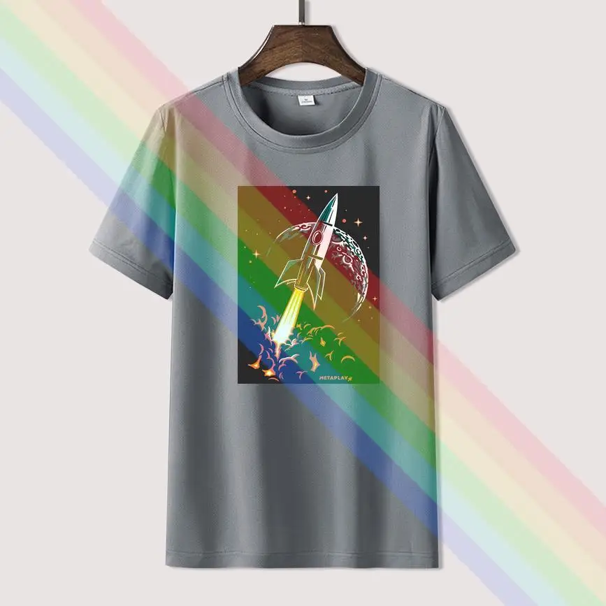 

Rocket Launch Into Space Top Selling T Shirt For Men Limitied Edition Unisex Brand T-shirt Cotton Amazing Short Sleeve Tops